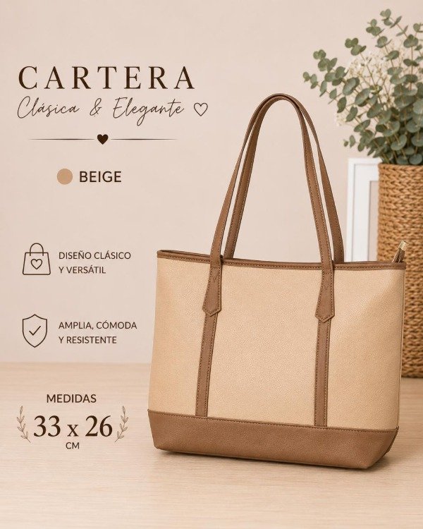 Producto - cartera dama lisa - 5