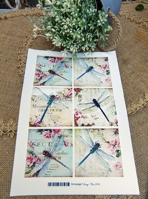 Producto - LAMINA PARA DECOUPAGE COD.D56
