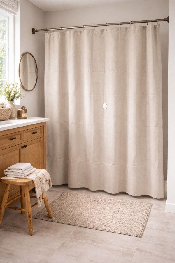 Producto - Cortina de baño tusor poliester