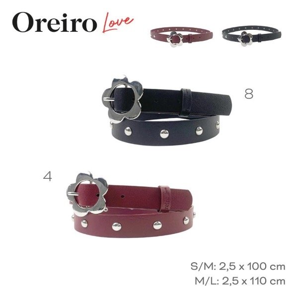 Producto - Cinto Oreiro Love Flor Negro