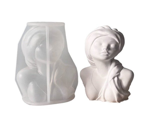 Producto - Molde mujer con pañuelo