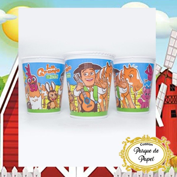 Producto - Vasos Granja de Zenón (10 u.)
