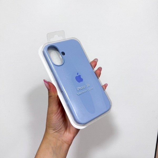 Producto - 27.Silicone case celeste