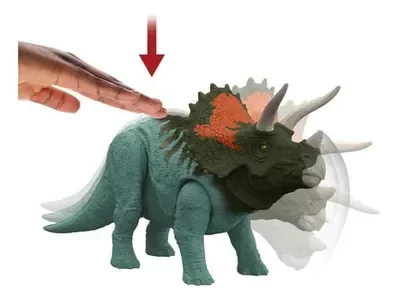 Producto - Jurassic World Dominion Triceratops Roar Strikers - 1