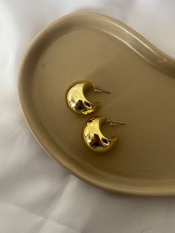 Producto - Aros chunky XL - dorados