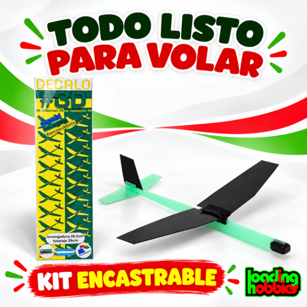 Producto - Dedalo 3D Avion Planeador - 3