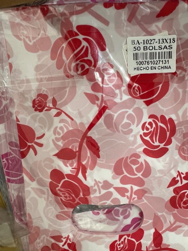 Producto - 100 bolsas 13x18 rosas - 0