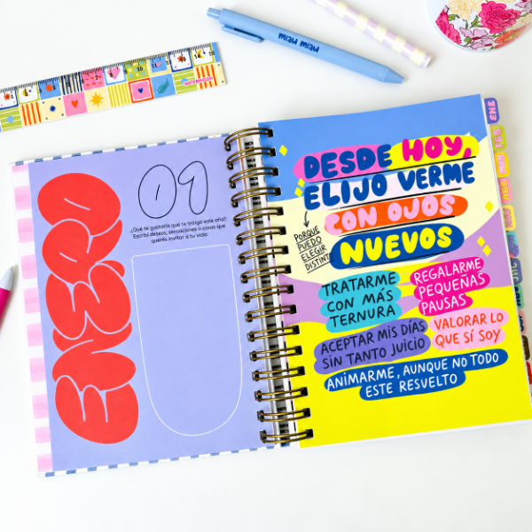 Producto - AGENDA LILAS - Semana a la vista DOCENTE - 6