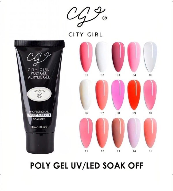Producto - Poly Gel 30ml Acrylic City Girl x3