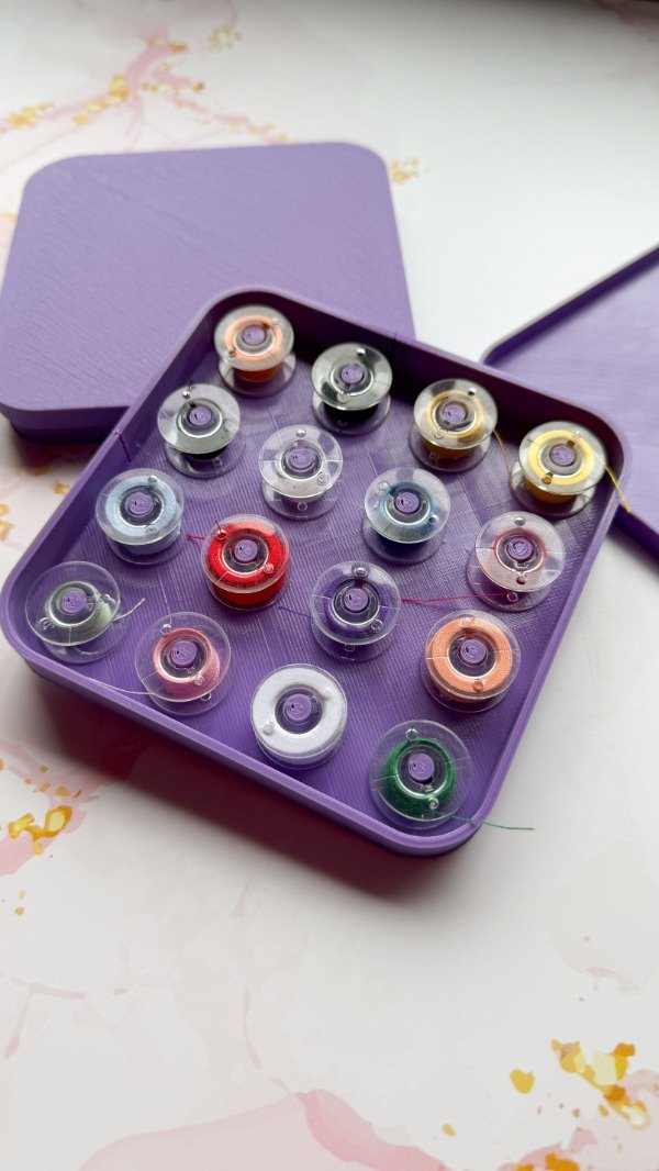 Producto - Organizador de bobinas lila