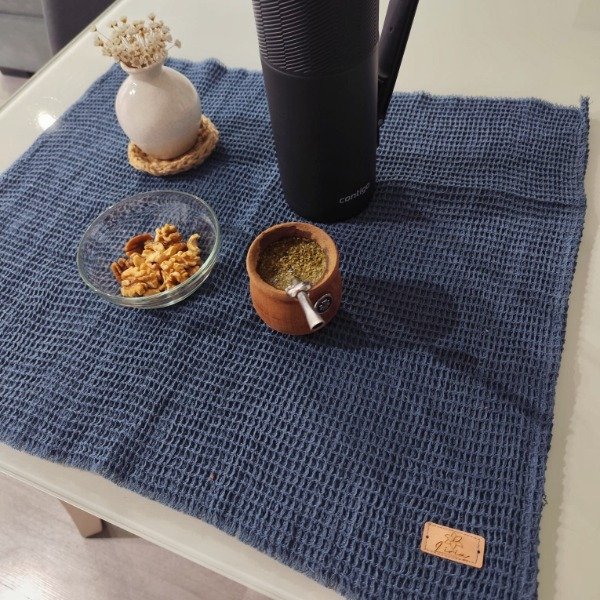 Producto - Mantel Matero wafle azul