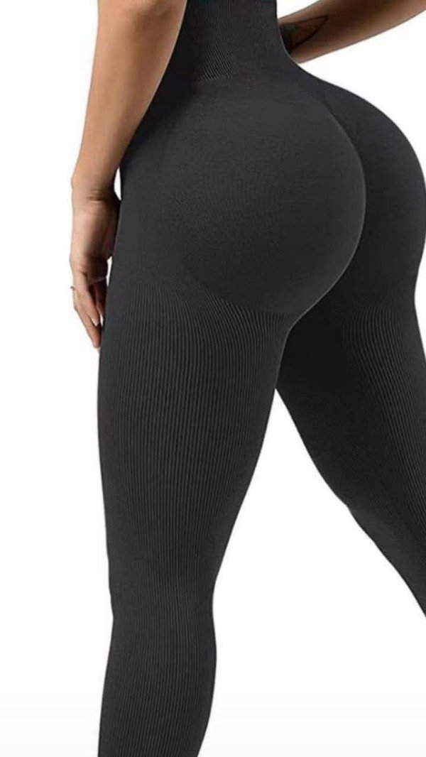 Producto - Calza Seamless puro negro LE88819 - 3
