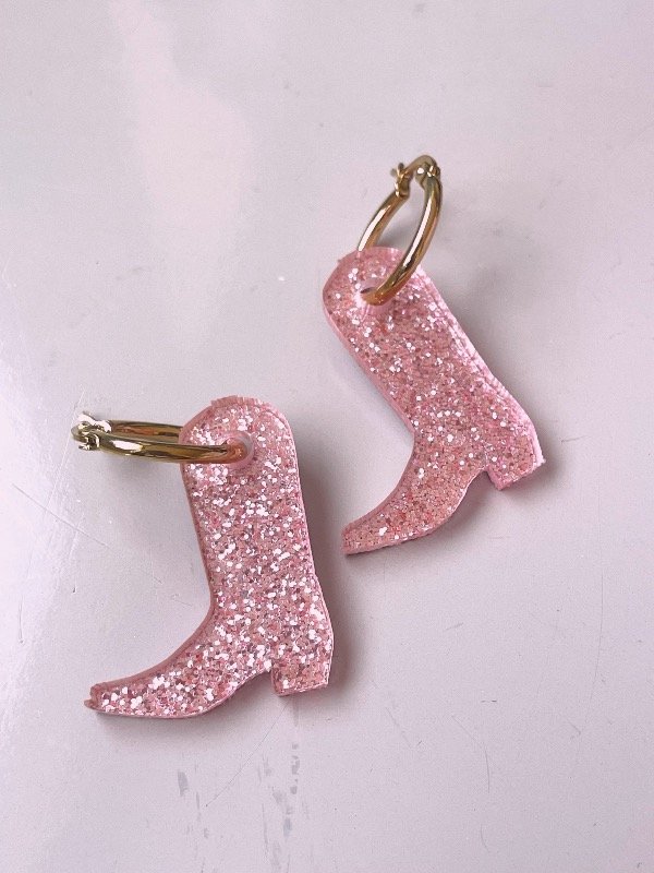 Producto - Aritos PINK PONY BOOTS