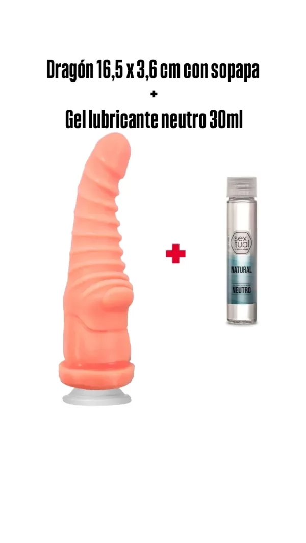 Producto - Dragón 16,5 x 3,6 cm con sopapa