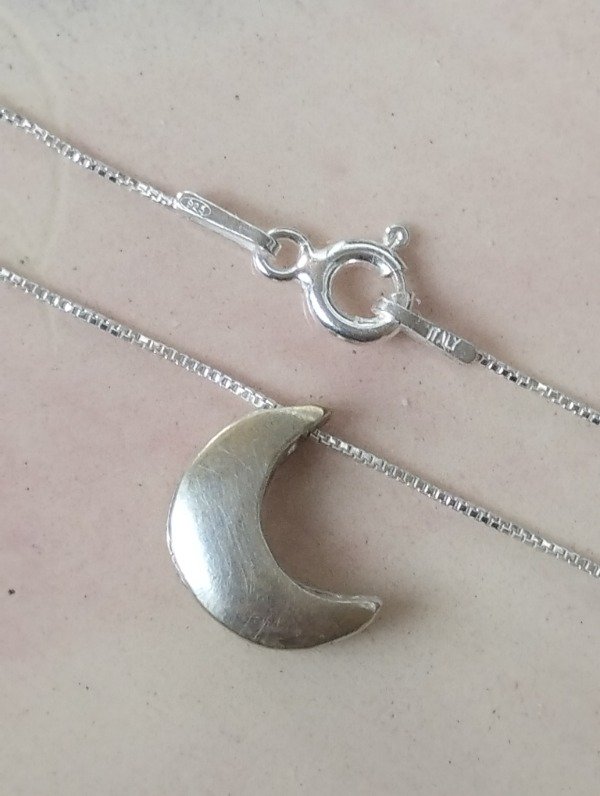 Producto - Cadenita de plata luna
