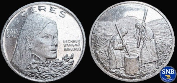 Producto - Medalla Ceres FAO - Dechhen Wangmo Wangchuck