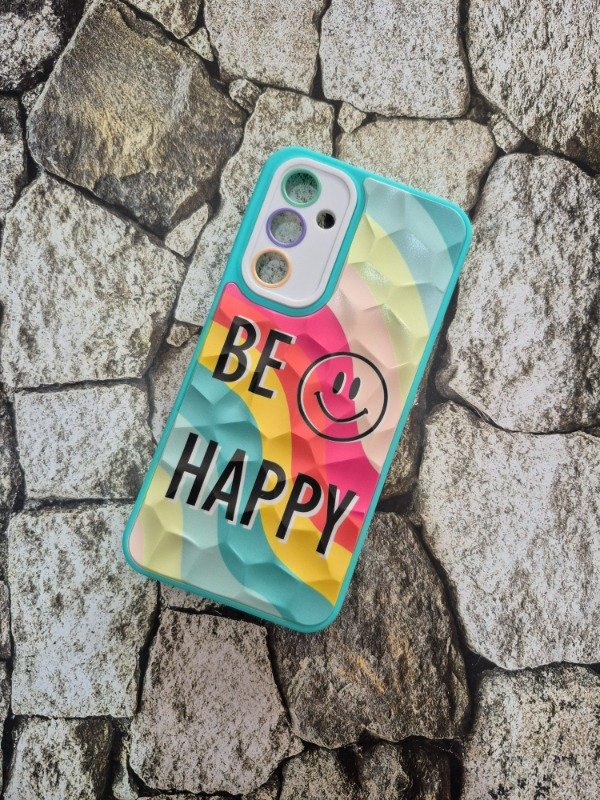 Producto - Funda alto impacto diseño importada Samsung A54 happy