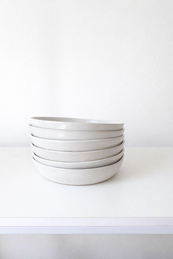 Producto - Set x 6u Platos Hondos, Blanco