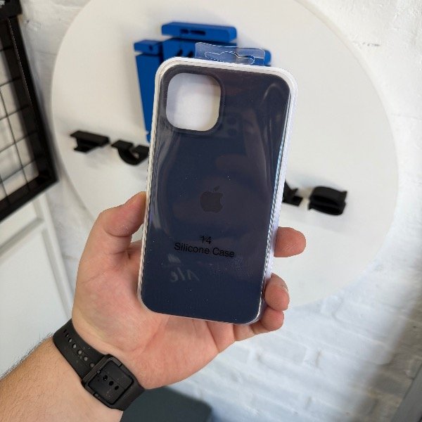 Producto - Silicone Case Azul Marino - iPhone 13 iPhone 14
