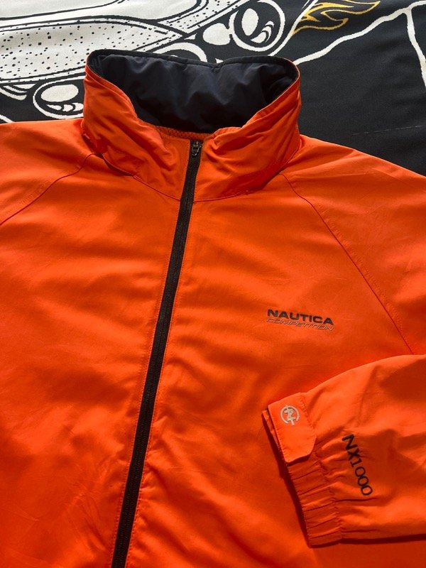 Producto - Campera Náutica Competition naranja. Talle L
