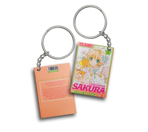 Producto - Llavero Manga ClearCard Sakura Tomo 1 All Blue Otorii Store
