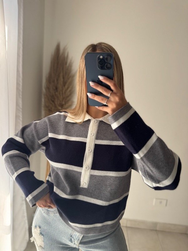 Producto - Sweter LUNA gris