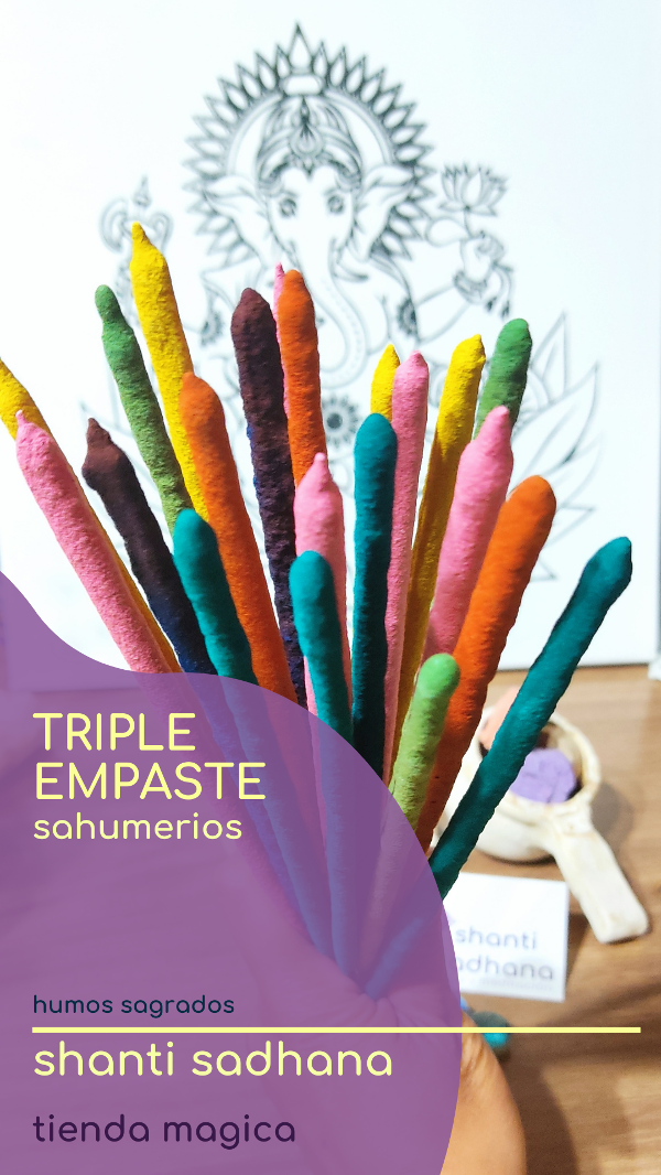 Producto - Sahumerios Triple Empaste Variedad