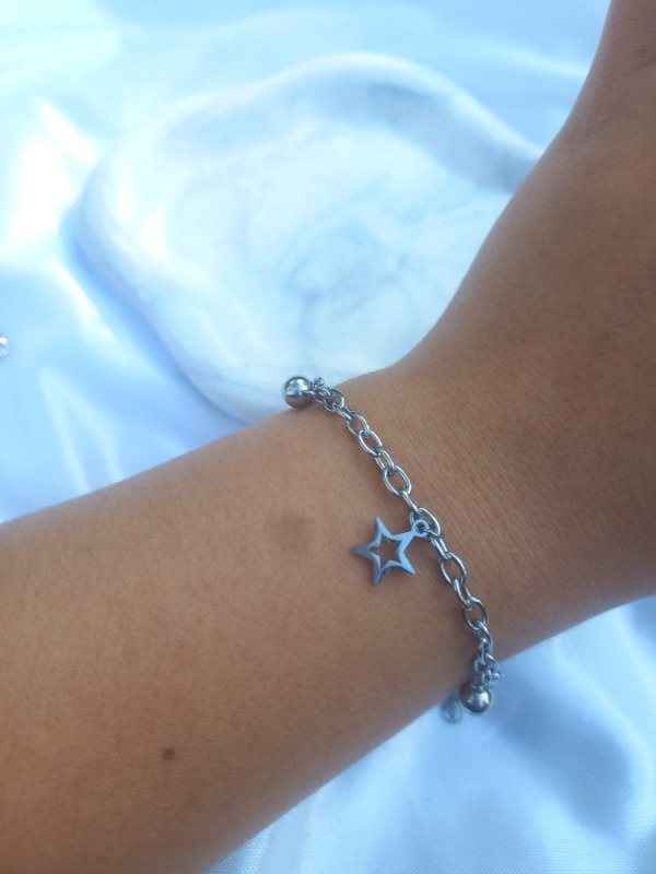 Producto - pulsera estrellas silver