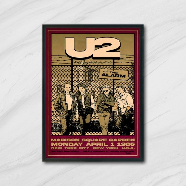 Producto - Cuadro decorativo música U2