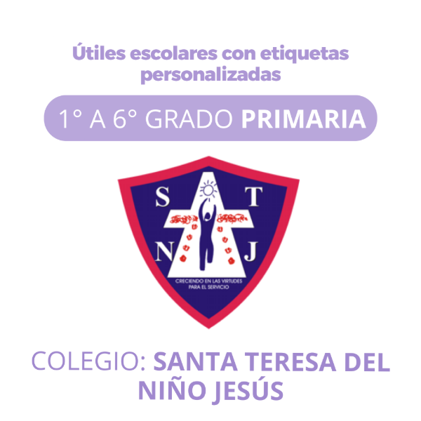 Producto - Caja Escolar - Colegio Santa Teresa - 1ero a 6to Grado PRIMARIA