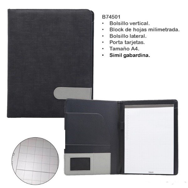 Producto - CARP A4 BIWO GABARDINA C/BLOCK