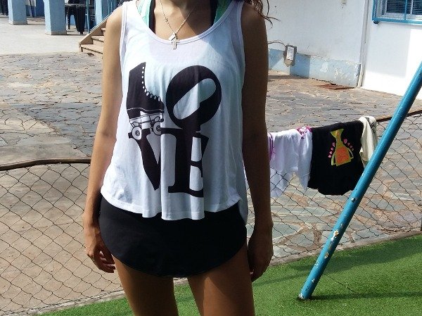 Producto - Musculosa amplia Love Skate