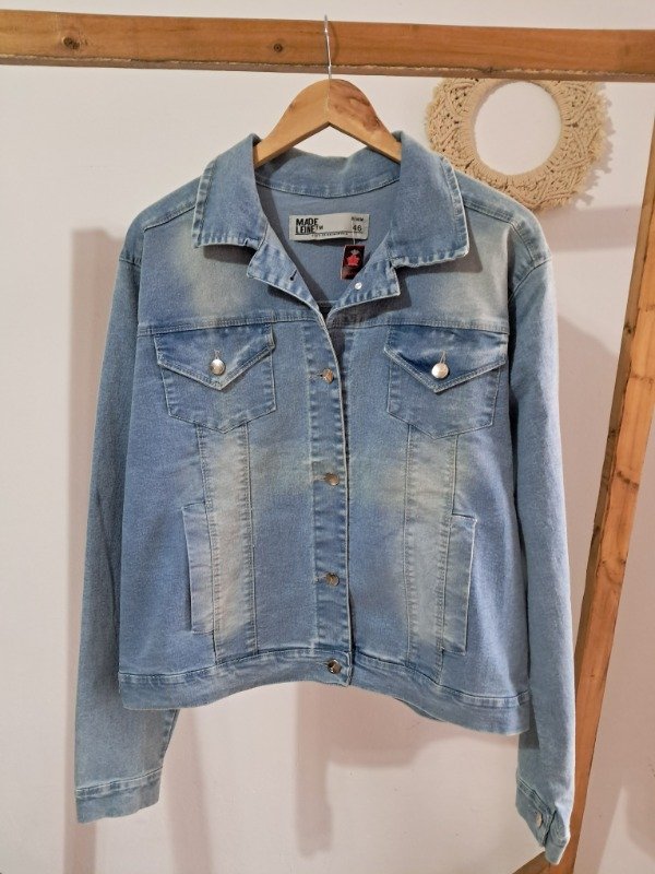 Producto - Campera Jeans Celeste