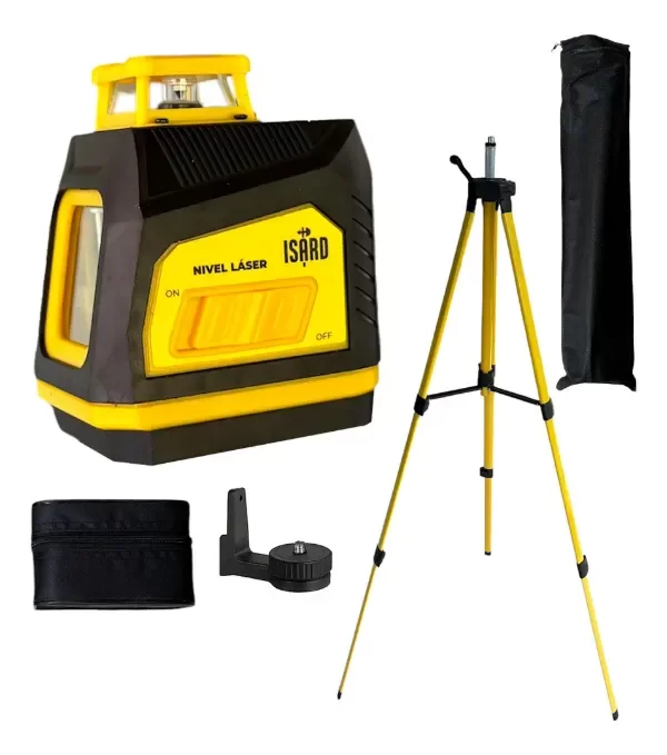 Producto - Nivel Laser Autonivelante Isard  360 Grados [Tripode + Estuche]