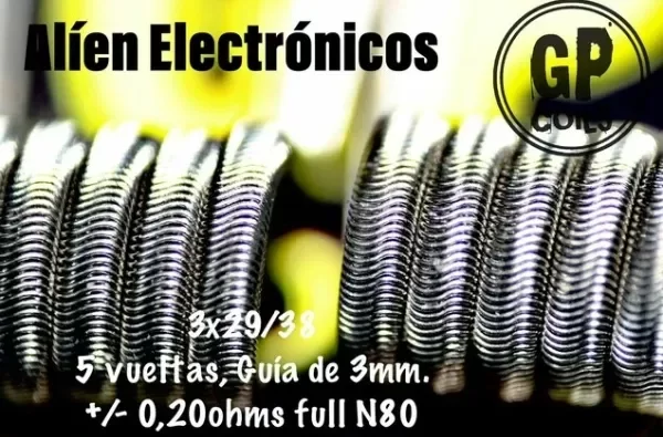 Producto - Resistencia GP COIL STANDARD ALÍEN ELETRÓNICO