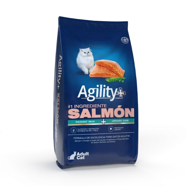 Producto - Agility Gato Adulto Salmón 1,5 Kg