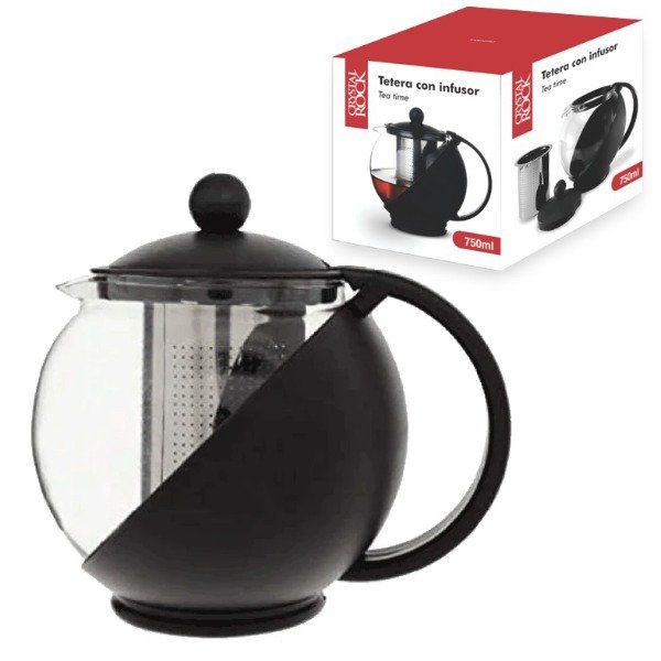 Producto - TETERA C/INFUSOR 750 ML CRYSTAL ROCK