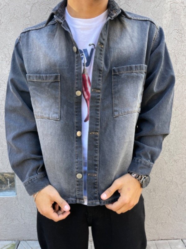 Producto - Camisaco de jean Noair