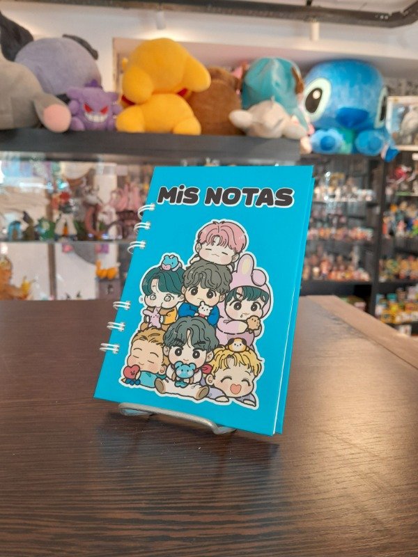 Producto - Anotador A6 con espiral -  TinyTAN