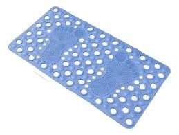 Producto - Alfombra baño pvc rectangular 34 x 64 cm pies transparente (codigo B0366T)