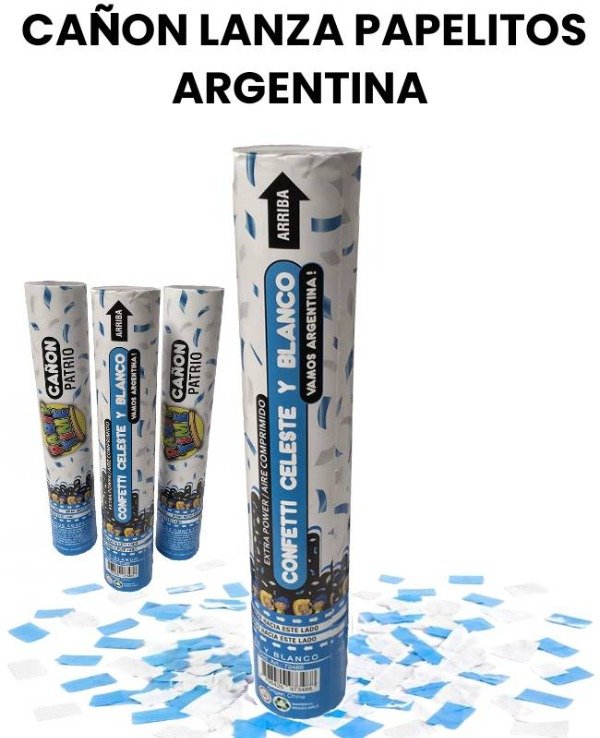 Producto - Cañón argentina party time