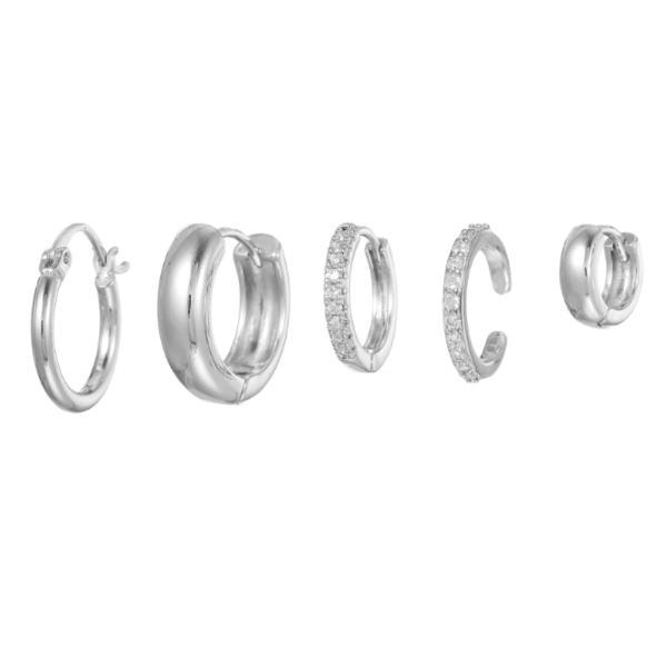 Producto - Aros Hawai - Plata