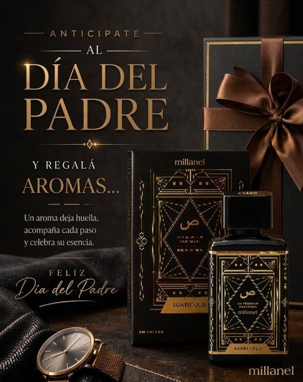 Producto - PERFUME ÁRABE MASCULINO "SHARIF OUD" MILLANEL DELUXE 100ml