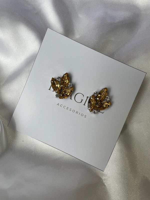 Producto - Aros Narcisa champagne