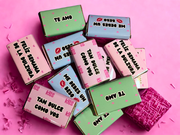 Producto - Chocolatines con frases x10 und