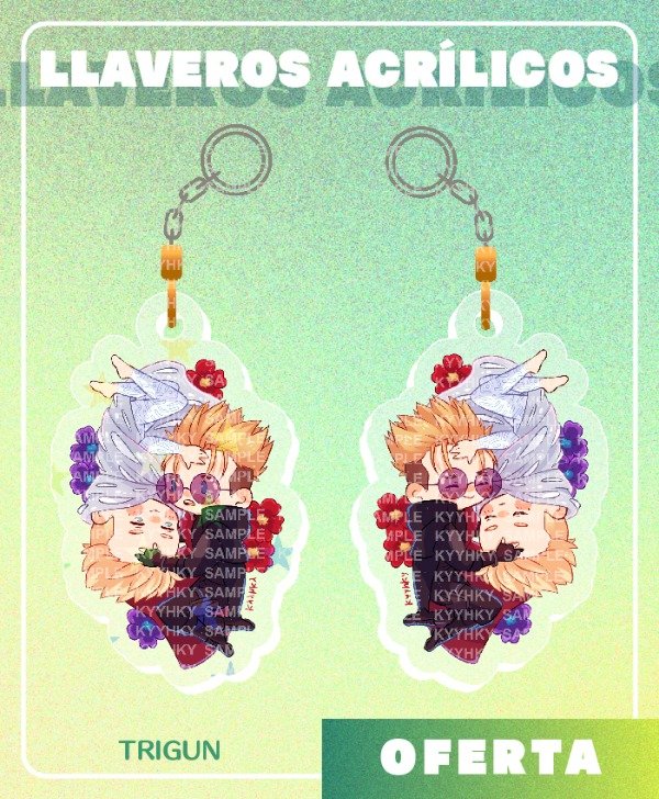 Producto - LLAVERO - TRIGUN (Oferta)