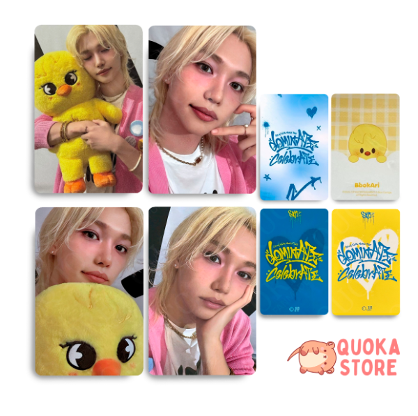 Producto - Photocards FELIX Stray Kids - 'DominATE CelebrATE' (doble faz)