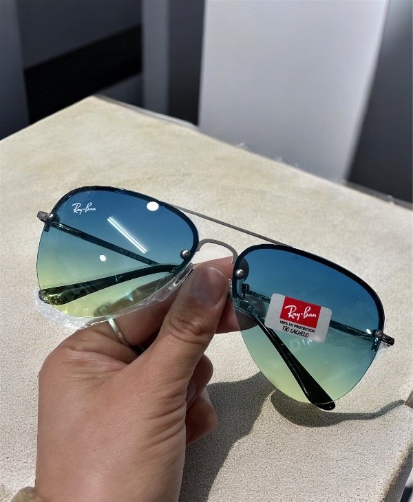 Producto - Gafas de sol aviadores celeste