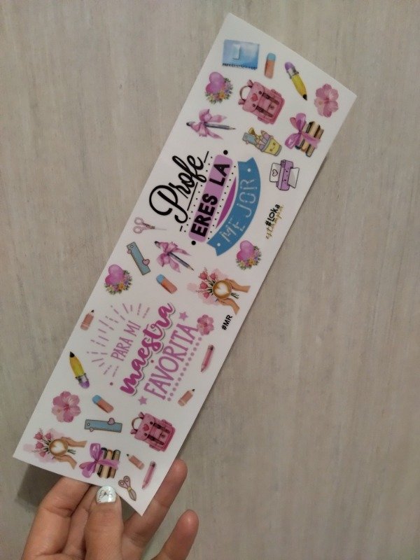 Producto - UV Tiras 8x28cm Día del Maestro #5