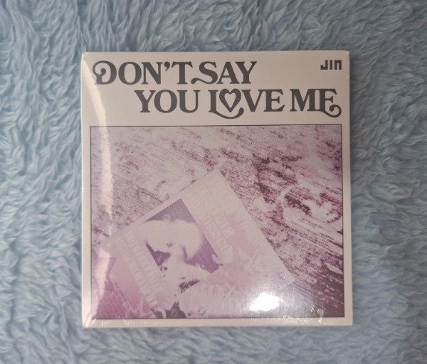 Producto - SINGLE DONT SAY YOU LOVE ME 2